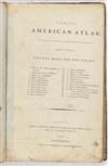 CAREY, MATHEW. Carey''s American Atlas: Containing Twenty Maps and One Chart.